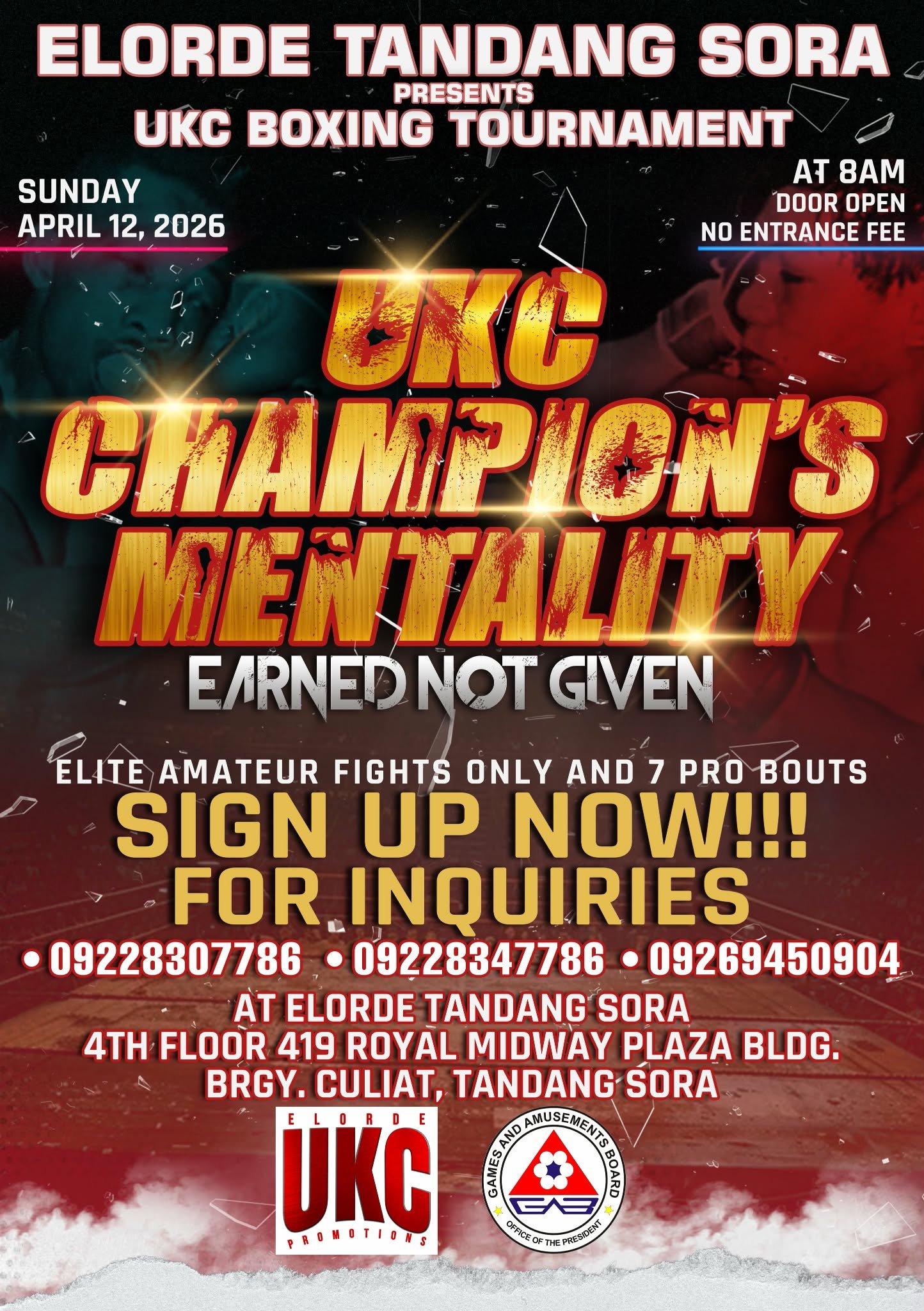 UKC Champions Mentality